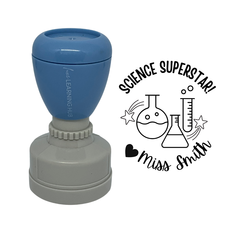 Custom Science Superstar Stamp