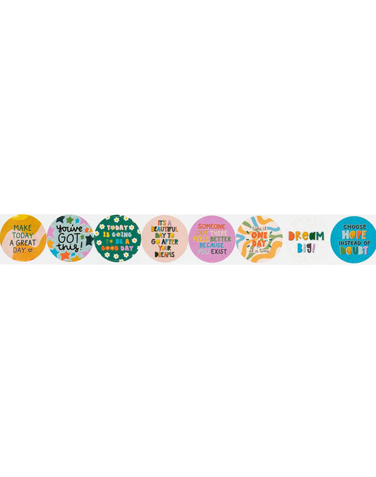 Affirmations Teacher Sticker Roll