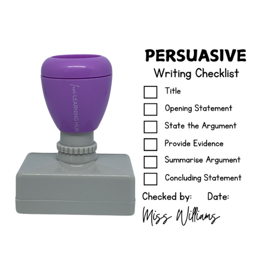 Persuasive Writing Checklist Stamp