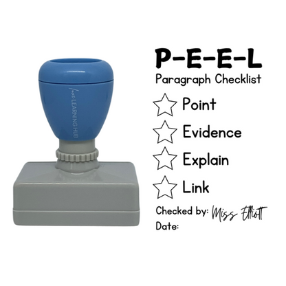 P-E-E-L Checklist Stamp