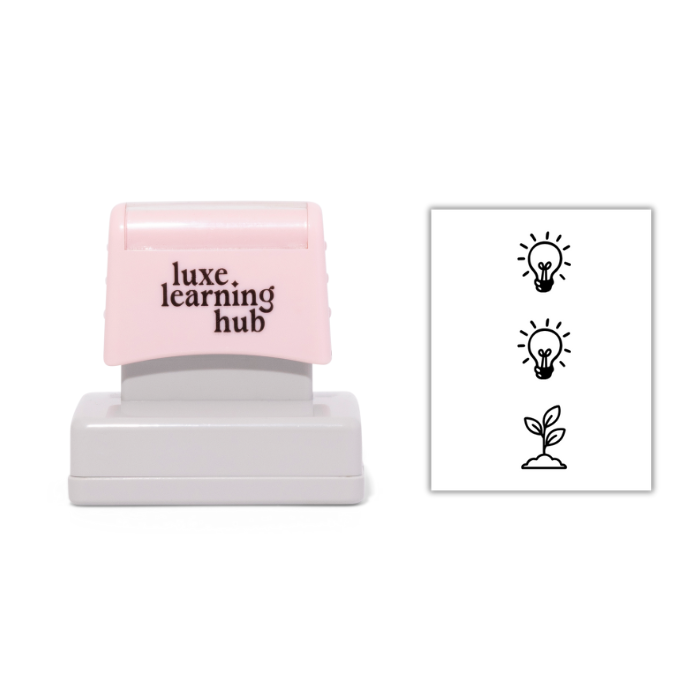 Two Glows & a Grow Feedback Stamp