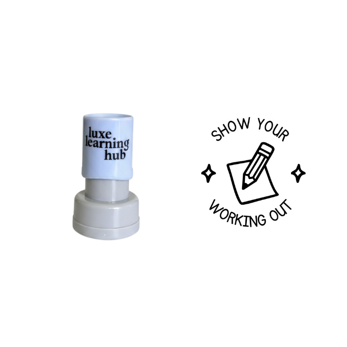 Show Your Working Out Stamp