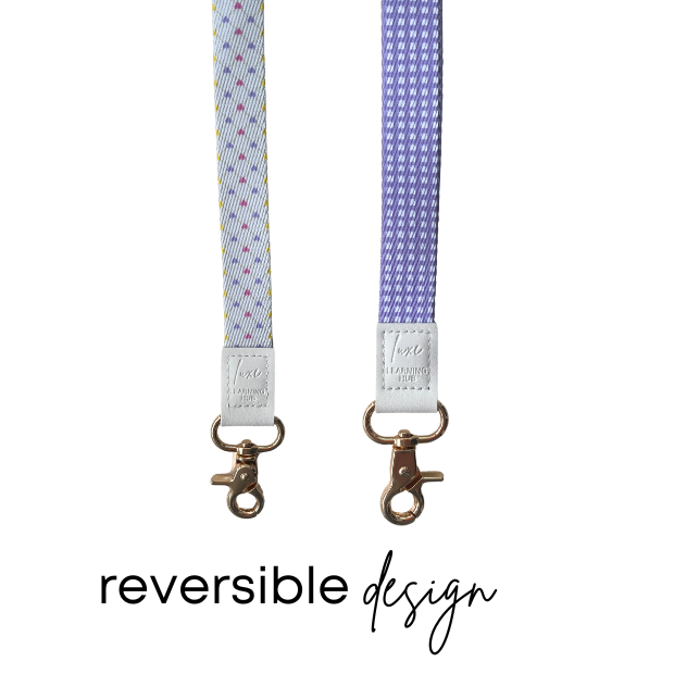 SECONDS Lilac Love Lanyard