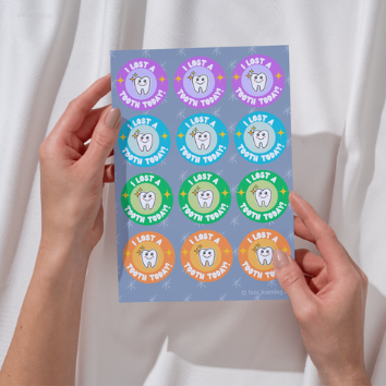 Lost Tooth Sticker Pack