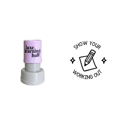 Show Your Working Out Stamp