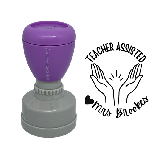 Custom Teacher Assisted Stamp