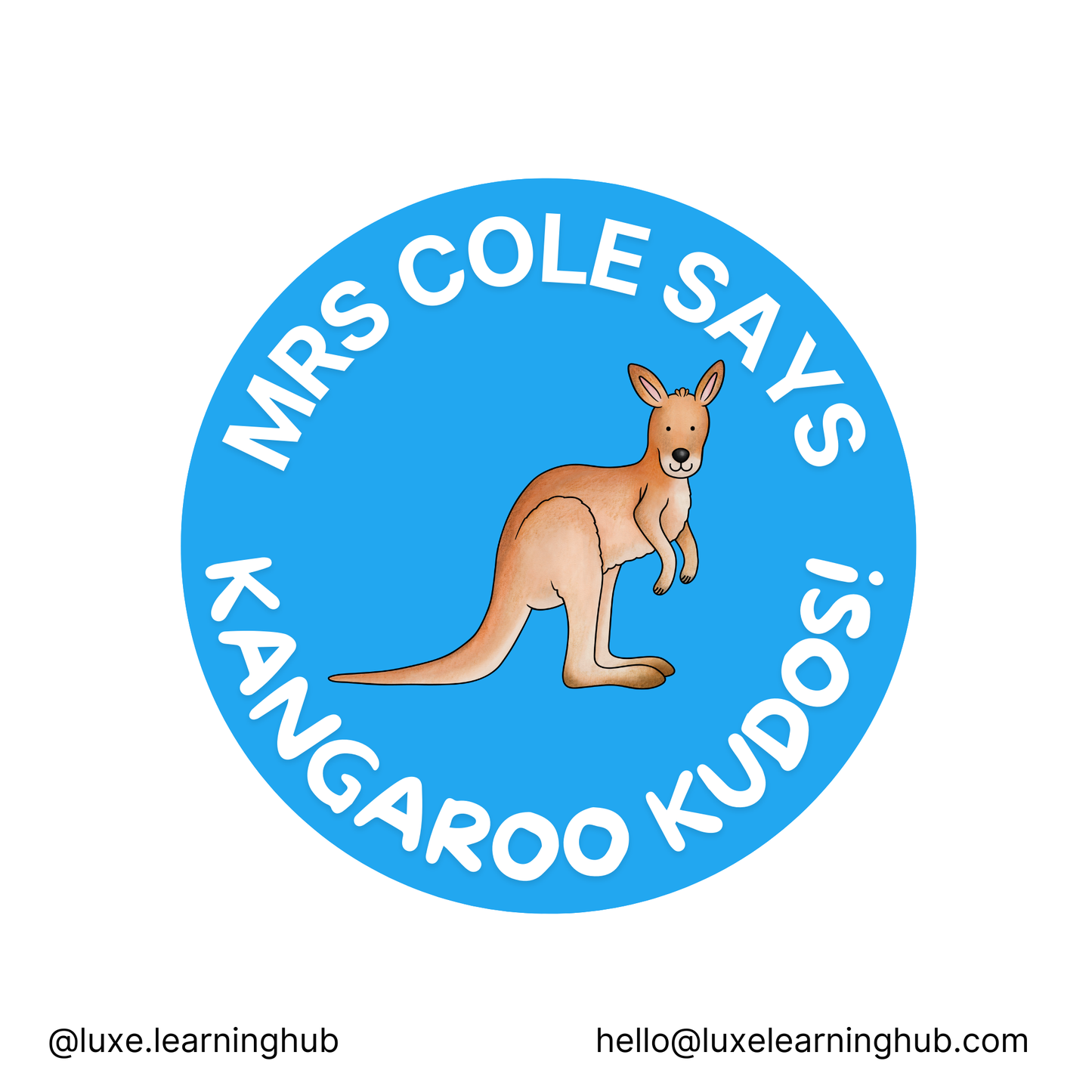 Custom Aussie Animal Mega Stickers