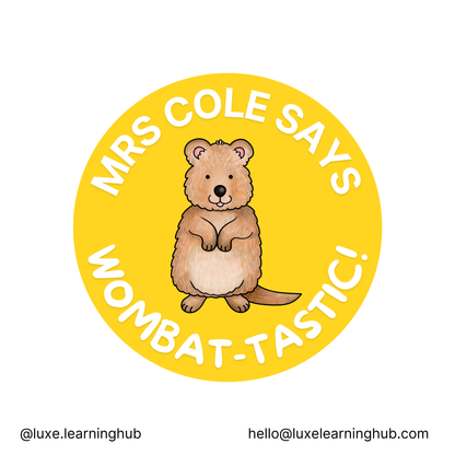 Custom Aussie Animal Mega Stickers