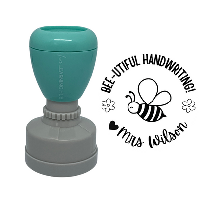 Custom Bee-utiful Handwriting Stamp