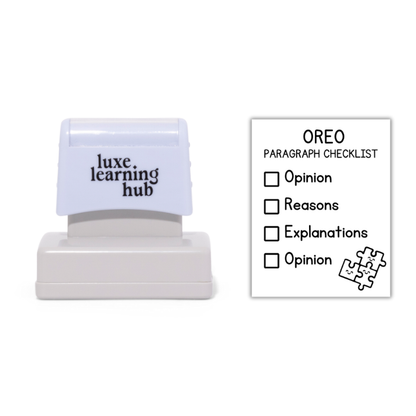 Oreo Paragraph Checklist Stamp
