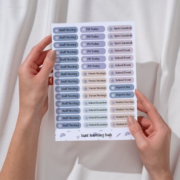 Teacher Planner Sticker Pack
