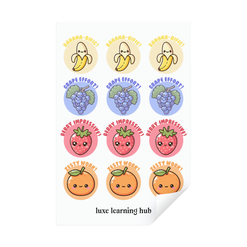 Fruit Punch Sticker Sheet