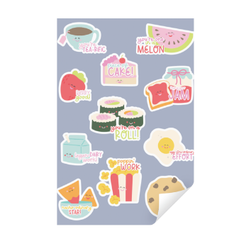 Punny Food Sticker Pack