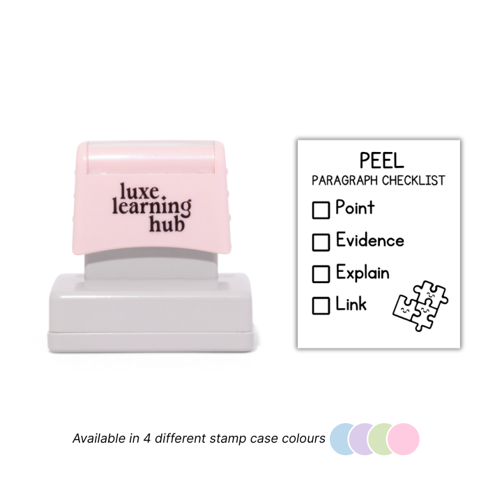 PEEL Paragraph Checklist Stamp