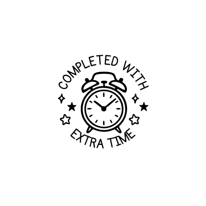 Completed with Extra Time Stamp