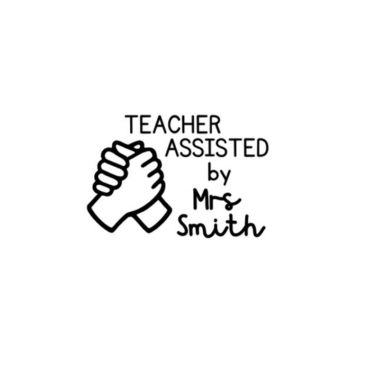 Teacher Assisted Stamp