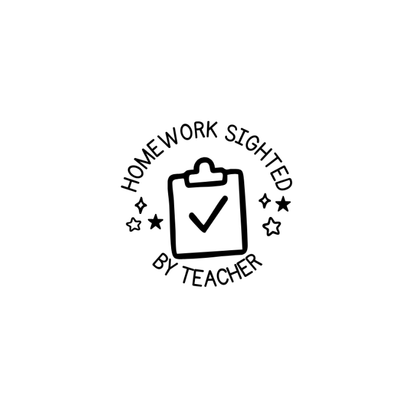 Homework Sighted By Teacher Stamp