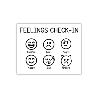 Feelings Check-In Stamp