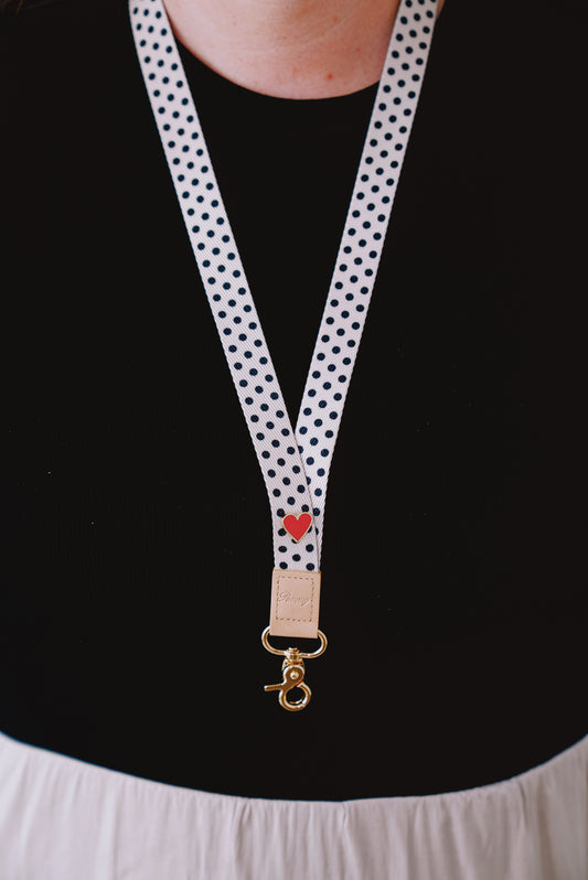 The Polka Dot Lanyard