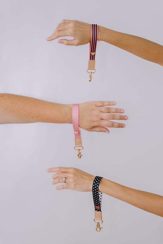 The Polka Dot Wristlet