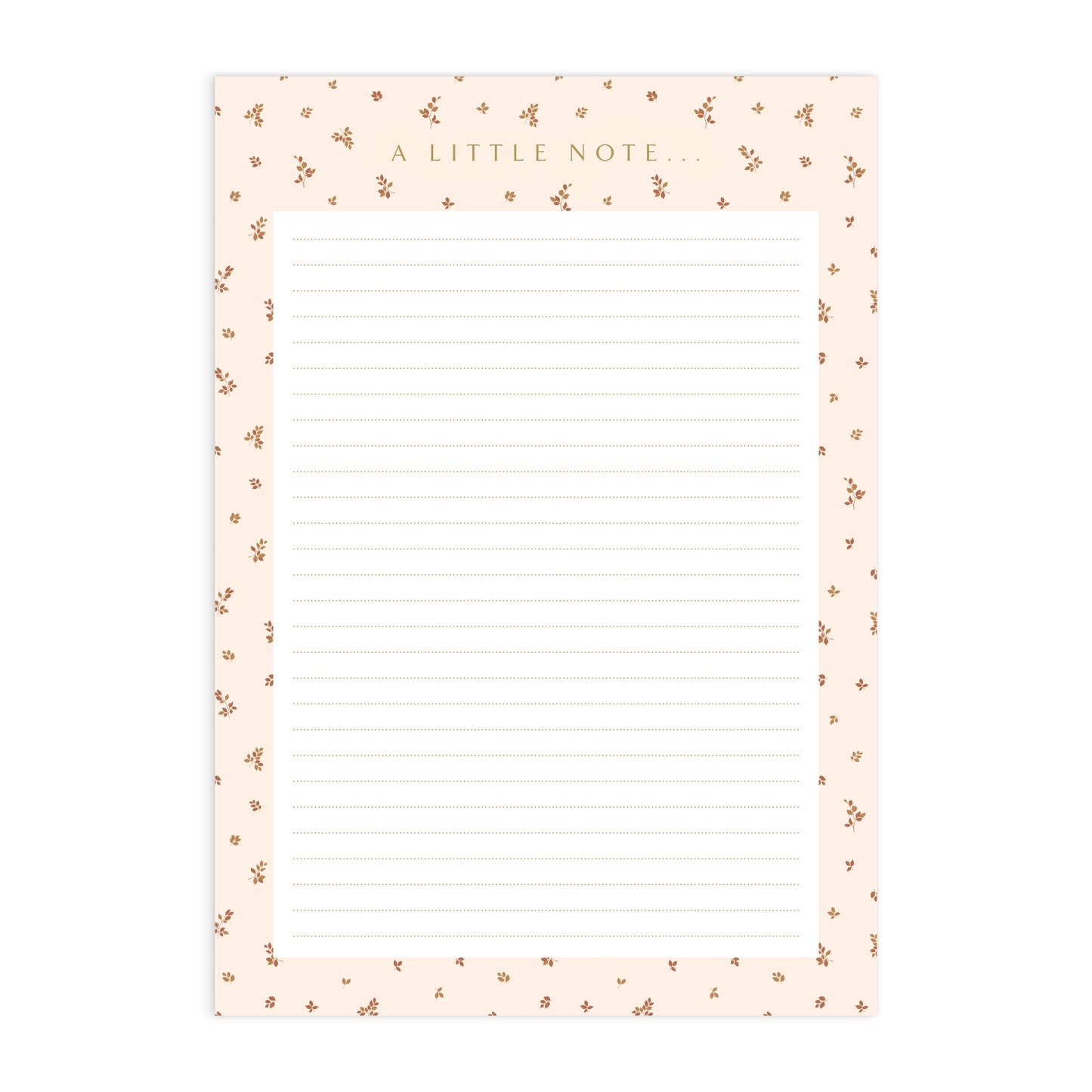 Fox & Fallow Birch A5 Lined Notepad