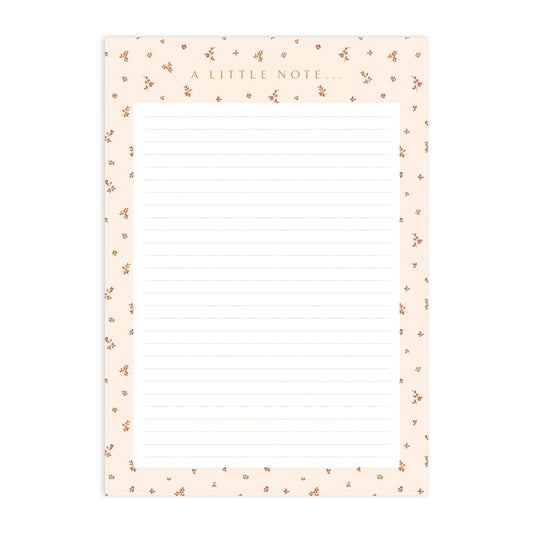 Fox & Fallow Birch A5 Lined Notepad