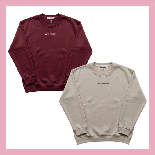 After Hours Crew Jumpers