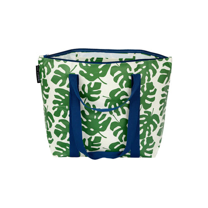 Monstera Zip Medium Tote Bag