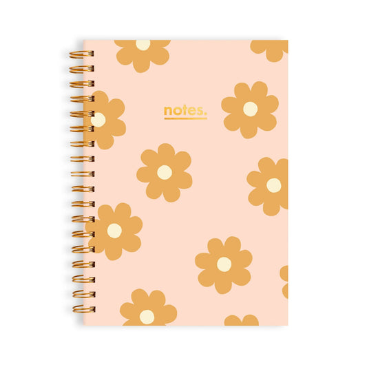 Fox & Fallow Daisy Chain Medium Spiral Notebook